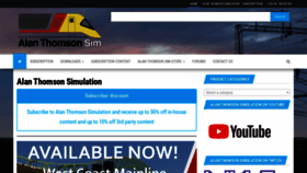 What Alanthomsonsim.com website looked like in 2023 (1 year ago)