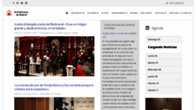 What Archimadrid.org website looked like in 2023 (2 years ago)