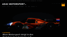 What Adac-motorsport.de website looked like in 2023 (1 year ago)