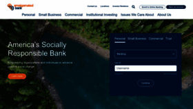 What Amalgamatedbank.com website looked like in 2023 (1 year ago)