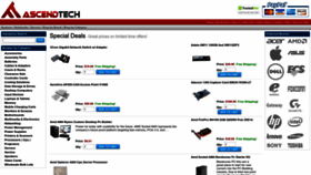 What Ascendtech.us website looked like in 2023 (1 year ago)