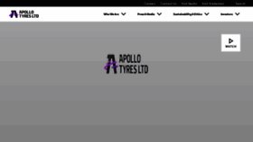 What Apollotyres.com website looked like in 2023 (1 year ago)