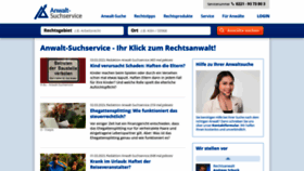 What Anwalt-suchservice.de website looked like in 2023 (1 year ago)