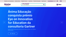 What Animaeducacao.com.br website looked like in 2023 (1 year ago)