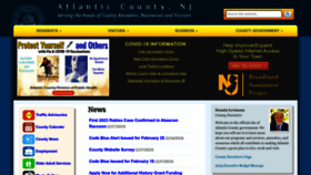 What Atlantic-county.org website looked like in 2023 (1 year ago)