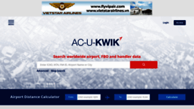 What Acukwik.com website looked like in 2023 (1 year ago)