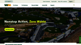 What Advanceddisposal.com website looked like in 2023 (1 year ago)
