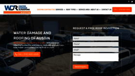 What Austinroofingcompany.org website looked like in 2023 (1 year ago)