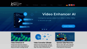 What Anvsoft.com website looked like in 2023 (1 year ago)
