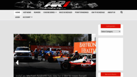 What Autoracing1.com website looked like in 2023 (1 year ago)