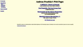What Andreas-praefcke.de website looked like in 2023 (3 years ago)