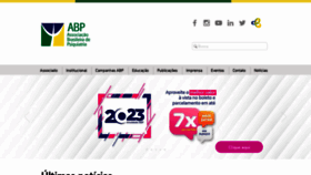 What Abp.org.br website looked like in 2023 (1 year ago)