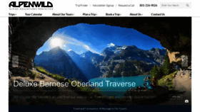 What Alpenwild.com website looked like in 2023 (1 year ago)