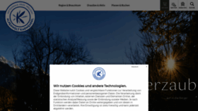 What Alpenwelt-karwendel.de website looked like in 2023 (1 year ago)