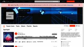 What Audiofarm.org website looked like in 2023 (1 year ago)
