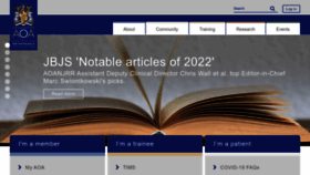 What Aoa.org.au website looked like in 2023 (1 year ago)