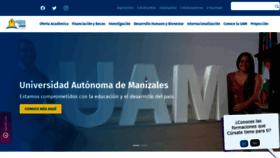 What Autonoma.edu.co website looked like in 2023 (1 year ago)