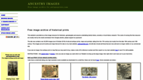 What Ancestryimages.com website looked like in 2023 (1 year ago)