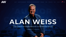 What Alanweiss.com website looked like in 2023 (1 year ago)