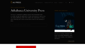 What Aupress.ca website looked like in 2023 (1 year ago)