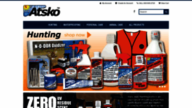 What Atsko.com website looked like in 2023 (1 year ago)