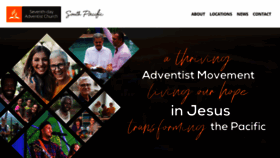 What Adventistchurch.com website looked like in 2023 (1 year ago)