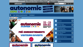 What Autonomic-expo.com website looked like in 2023 (1 year ago)