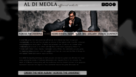 What Aldimeola.com website looked like in 2023 (1 year ago)