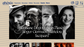 What Athenee-theatre.com website looked like in 2023 (2 years ago)