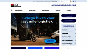 What Aldautomotive.nl website looked like in 2023 (1 year ago)