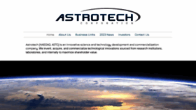 What Astrotechcorp.com website looked like in 2023 (1 year ago)