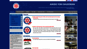 What Aikidoyukishudokan.com website looked like in 2023 (1 year ago)
