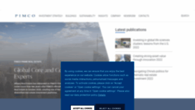 What Allianz-realestate.com website looked like in 2023 (1 year ago)