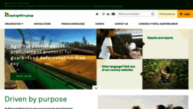 What Agrifirm.com website looked like in 2023 (1 year ago)