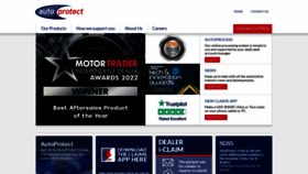 What Autoprotect.co.uk website looked like in 2023 (1 year ago)
