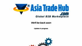 What Asiatradehub.com website looked like in 2023 (1 year ago)