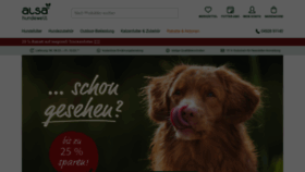 What Alsa-hundewelt.de website looked like in 2023 (1 year ago)