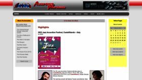 What Accordions.com website looked like in 2023 (1 year ago)