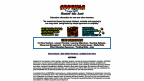 What Adprima.com website looked like in 2023 (1 year ago)