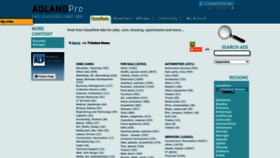 What Adlandpro.com website looked like in 2023 (1 year ago)