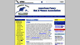 What Afrma.org website looked like in 2023 (1 year ago)