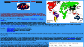 What Aprs.org website looked like in 2023 (1 year ago)