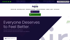 What Aspireindiana.org website looked like in 2023 (3 years ago)