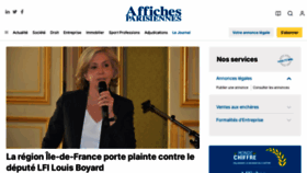What Affiches-parisiennes.com website looked like in 2023 (2 years ago)