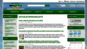 What Agris.cz website looked like in 2023 (2 years ago)