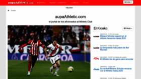 What Aupaathletic.com website looked like in 2023 (1 year ago)