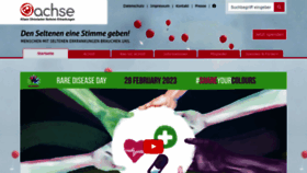 What Achse-online.de website looked like in 2023 (1 year ago)