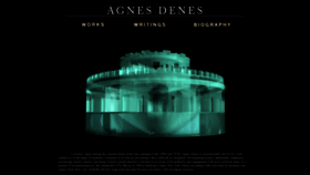 What Agnesdenesstudio.com website looked like in 2023 (2 years ago)