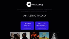 What Amazingtunes.com website looked like in 2023 (1 year ago)