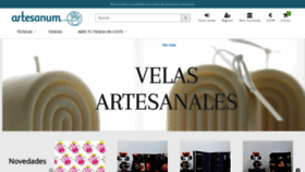 What Artesanum.com website looked like in 2023 (1 year ago)